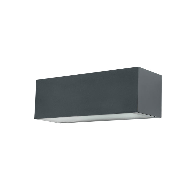 Afrodita LED 335mm Single Emission Emergency Wall Light | 27.7W 4000K CRI92 DALI-2 / Push | Urban grey | 05-E176-Z5-CM