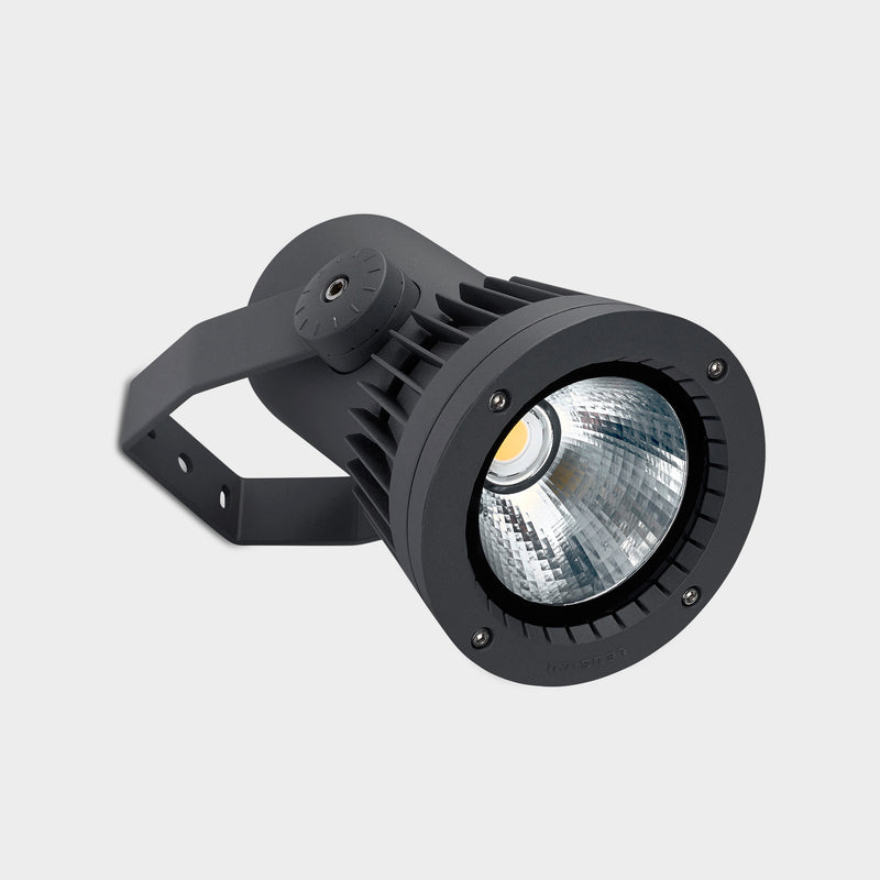 Hubble Cob ø207mm Spotlight | 51.7W 3000K CRI92 1-10V | Urban grey | 05-E181-Z5-CL