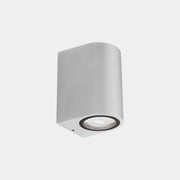 Eko Single Emission Wall Light | 6.1W 3000K CRI80 Phase Cut | White | 05-E187-14-CL