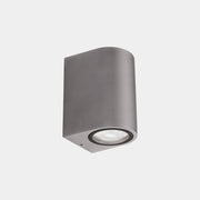 Eko Single Emission Wall Light | 6.1W 3000K CRI80 Phase Cut | Grey | 05-E187-34-CL