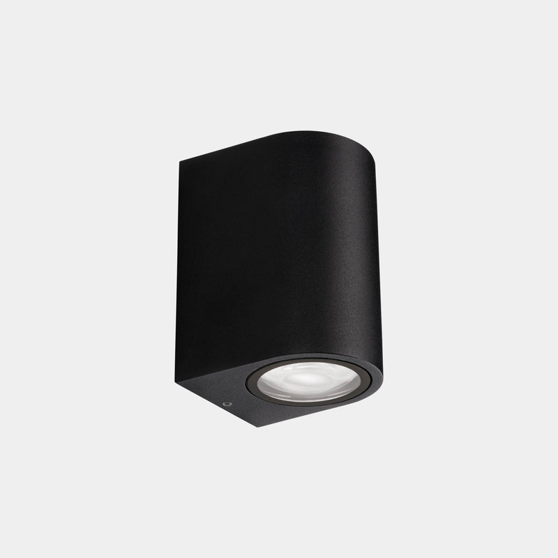 Eko Single Emission Wall Light | 6.1W 3000K CRI80 Phase Cut | Black | 05-E187-60-CL