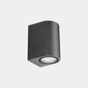 Eko Single Emission Wall Light | 6.1W 3000K CRI80 Phase Cut | Urban grey | 05-E187-Z5-CL