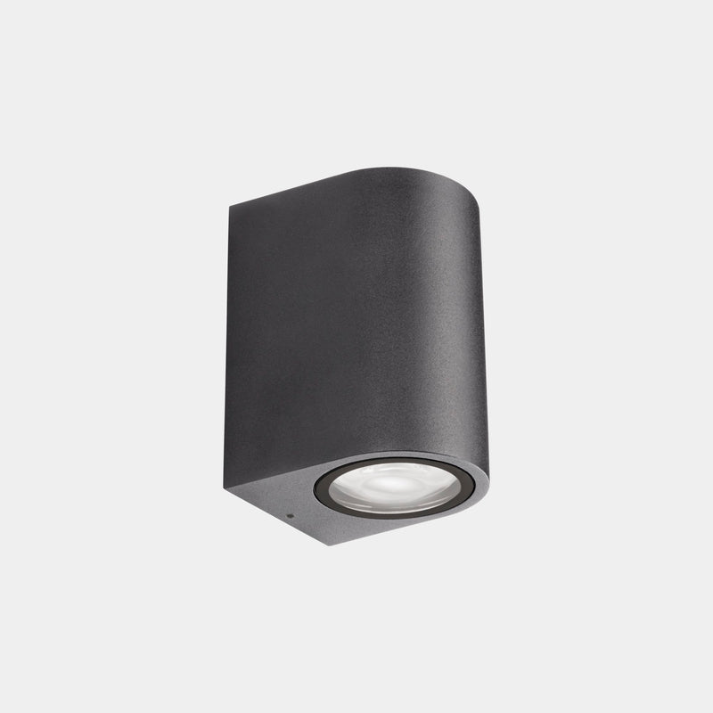 Eko Single Emission Wall Light | 6.1W 3000K CRI80 Phase Cut | Urban grey | 05-E187-Z5-CL