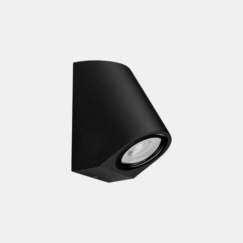 Eko Inclined Wall Light | 6.1W 3000K CRI80 Phase Cut | Black | 05-E188-60-CL