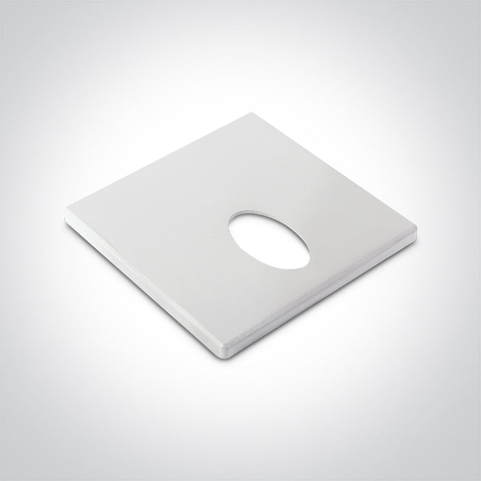 050000B3/W WHITE SQUARE COVER FOR 68000B