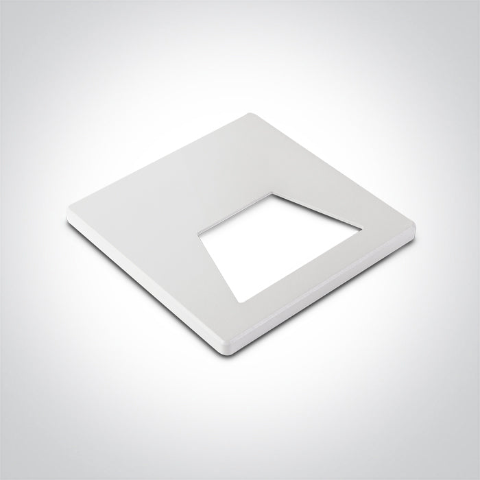 050000B5/W WHITE SQUARE COVER FOR 68000B