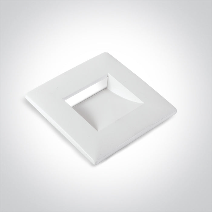 050000E6/W WHITE SQUARE COVER FOR 68000E
