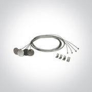 SUSPENSION KIT FOR LED PANELS. One Light. 050017