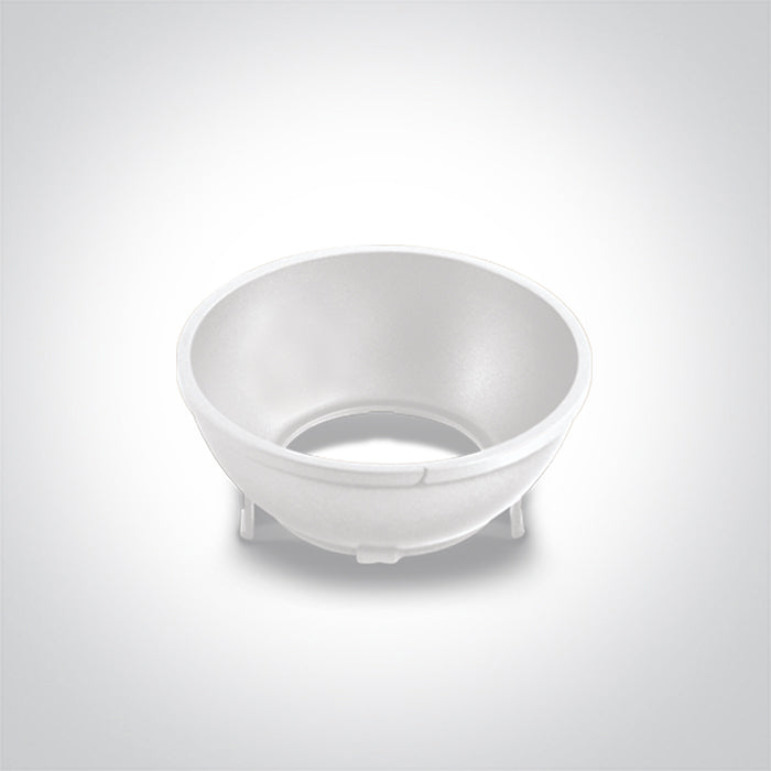 050378C/W: WHITE REFLECTOR FOR 10120Z & 12120Z.