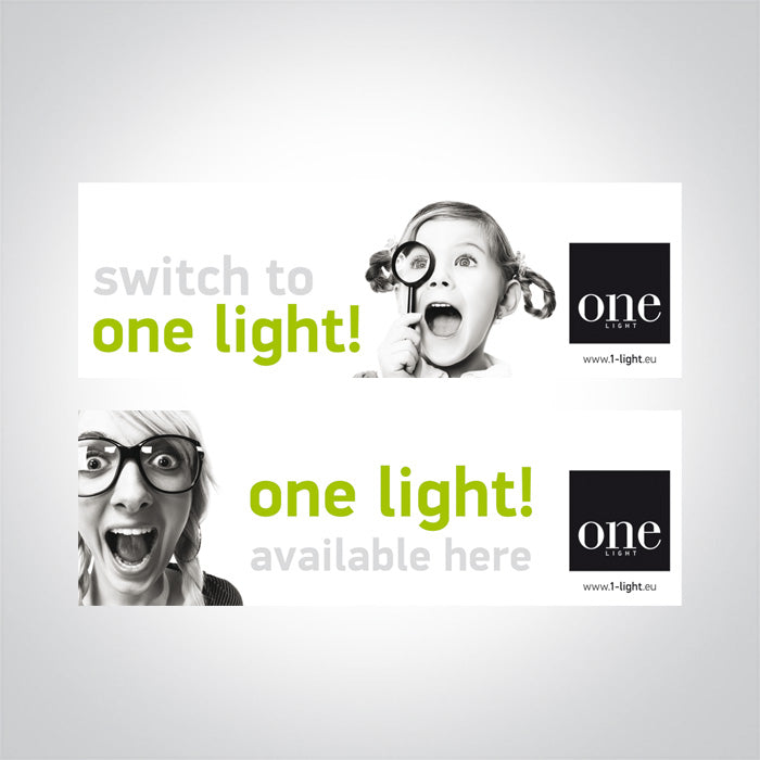 060018 STICKER ONE LIGHT AVAILABLE HERE 30x9cm