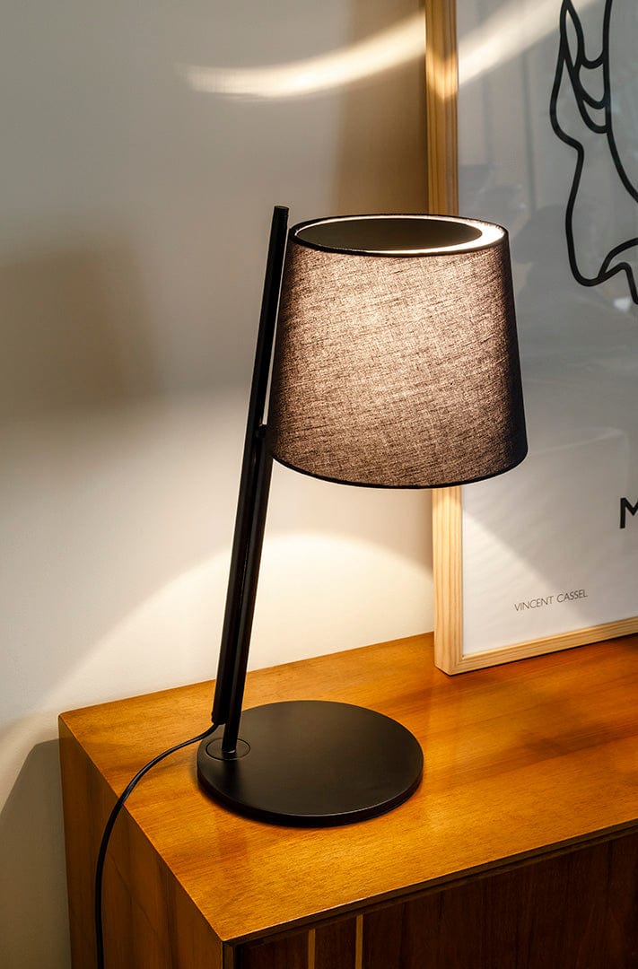 TABLE LAMP CLIP E27 15 BLACK 10-8540-05-82