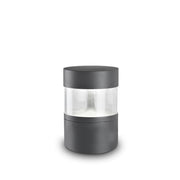 Newton LED 250mm Bollard | 13.7W 2700K CRI80 | Urban grey | 10-9791-Z5-EH
