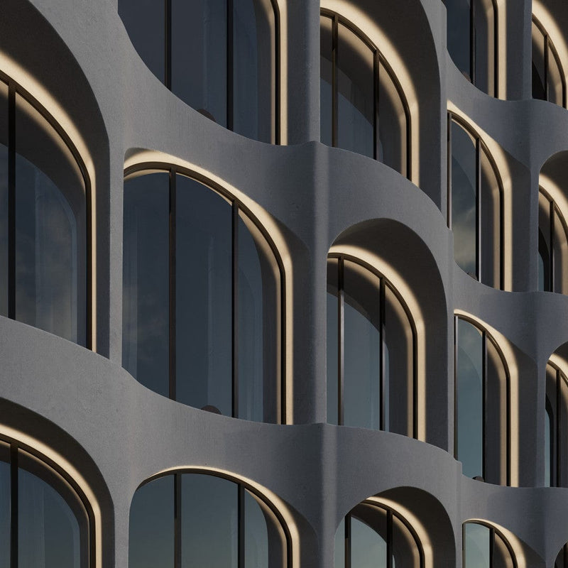 WALL FIXTURE IP66 FINESTRA LED 5.4 LED NEUTRAL-WHITE 4000K ON-OFF URBAN GREY 281