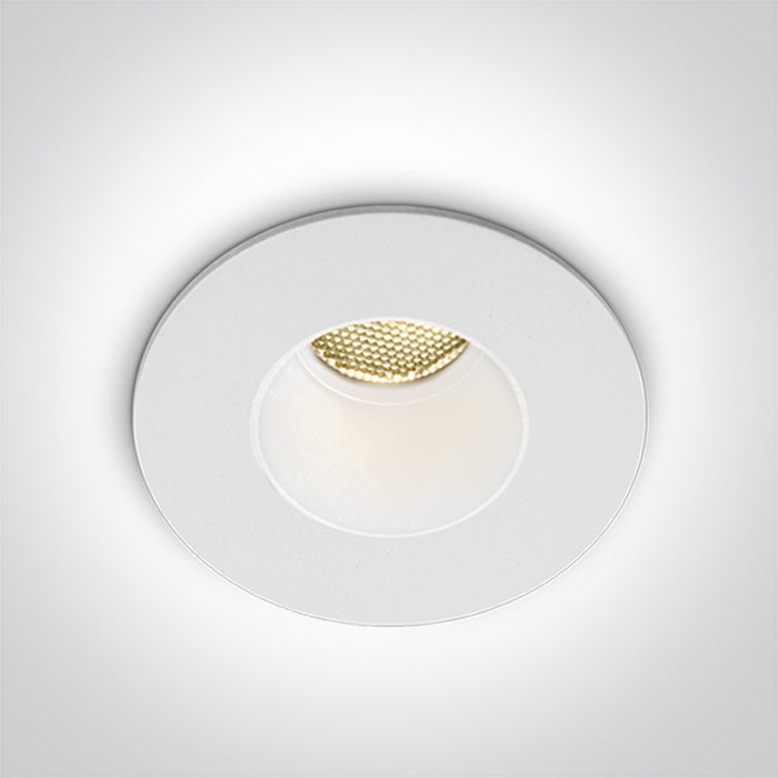 10102H/W/V WHITE 2W CCTV IP65 230V DARK LIGHT