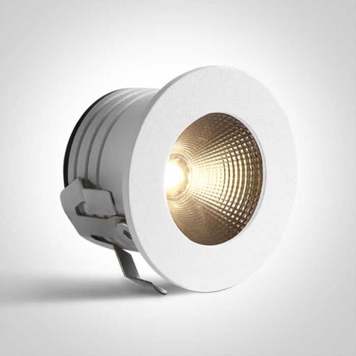 10103B/W/V: 3W CCT Variable COB LED recessed spot IP20.  Requires 350mA driver.  ..