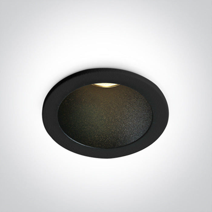 10103J/B/W: 3W COB LED recessed spot IP20.  Complete with non-dimmable driver.  ..