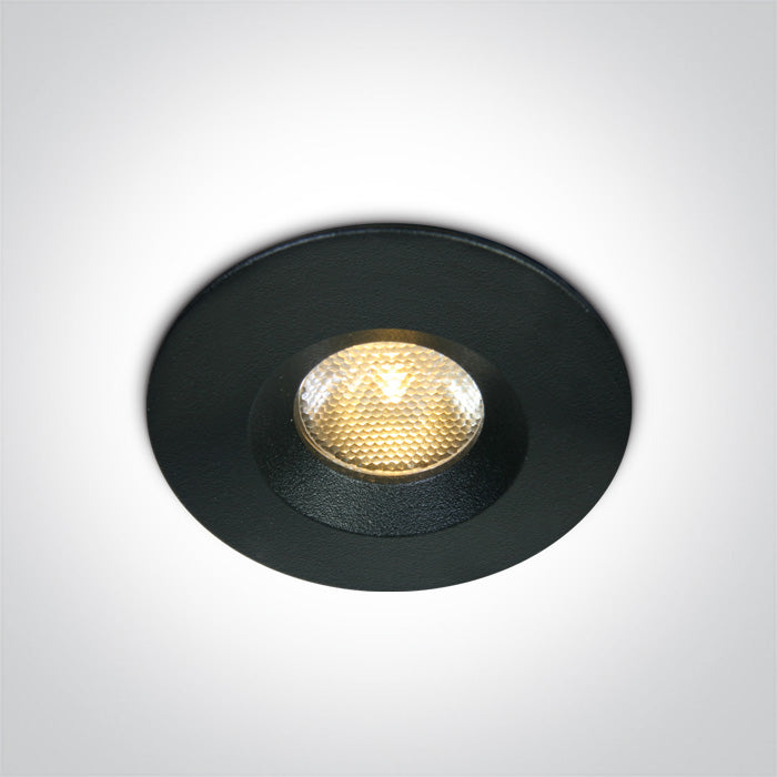 10103M/B/V BLACK CCTV 3W 350mA IP65