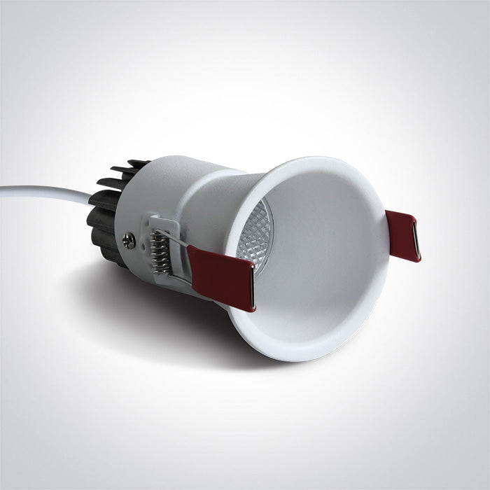 10105FD/W/V: 5W CCT Variable COB LED recessed spot, IP20.  Complete with non-dimmable driver.  ..