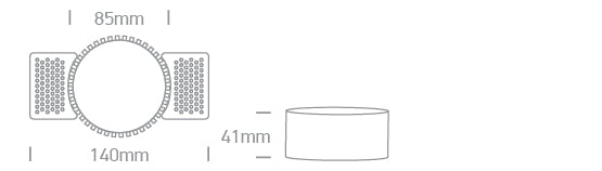 10105MR: Trimless recessed MR16 spot with interchangeable reflector and GU10 lampholder.  Reflector must be ordered seperately.  ..
