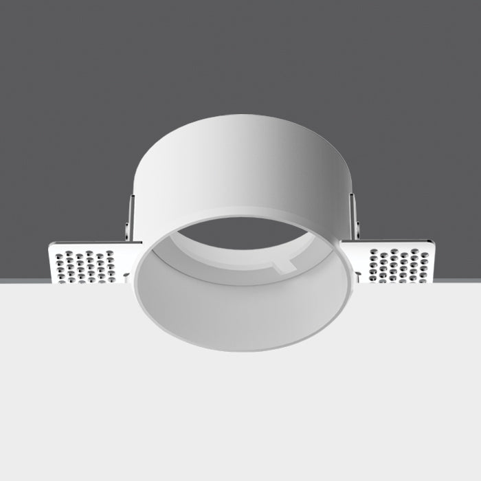 10105MR: Trimless recessed MR16 spot with interchangeable reflector and GU10 lampholder.  Reflector must be ordered seperately.  ..