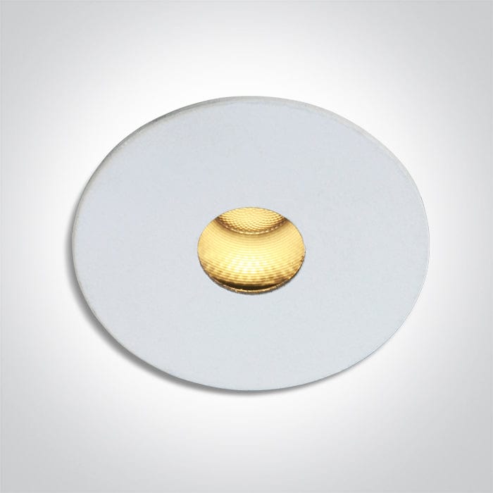 White 6W Recessed Dark Light LED spot IP20. 

 10106L/W/W