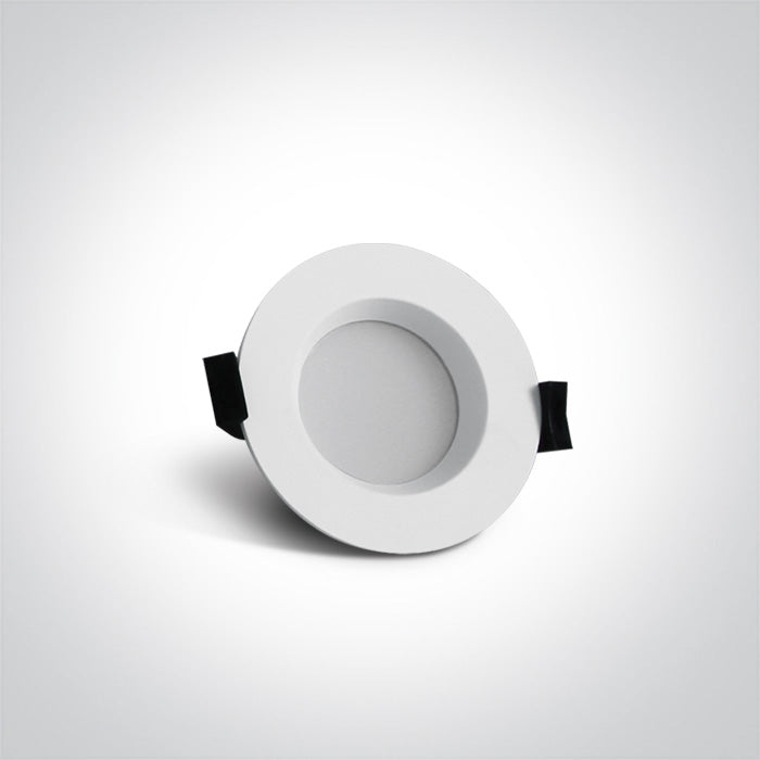 WHITE 7W IP54 CCTV 230V One Light 10107B/W/V