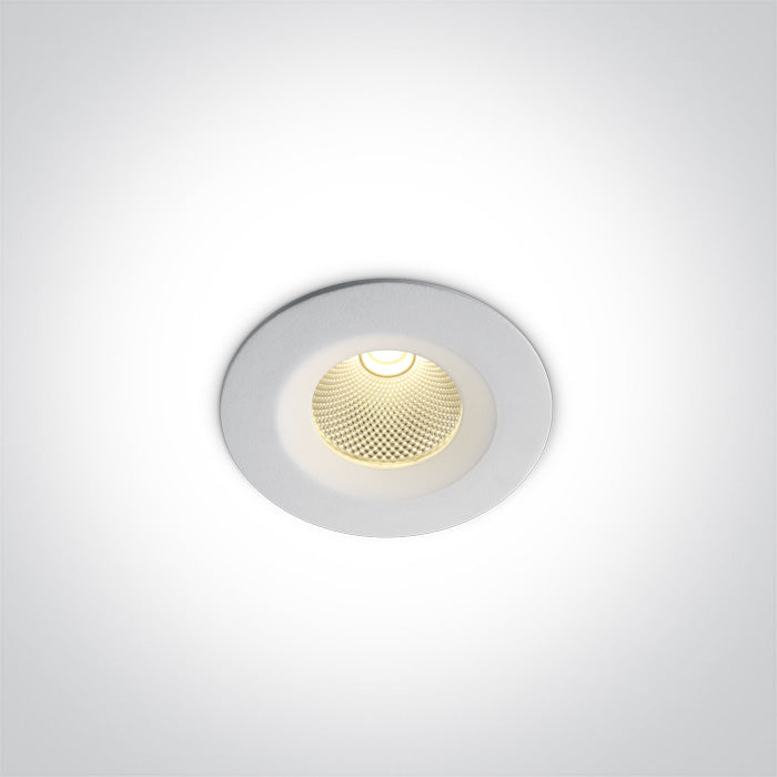 10107CA/W/W WHITE 7W WW IP20 60deg 230V