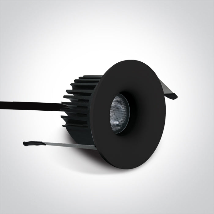BLACK 6,5W WW IP65 700mA DARK LIGHT One Light 10107DB/B/W