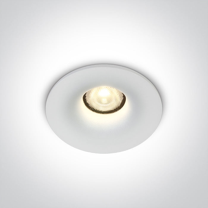 10107DB/W/V WHITE 6,5W CCTV IP65 700mA DARK LIGHT