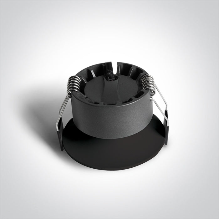 10107DX/B/V BLACK 7W CCTV IP20 230V DARK LIGHT