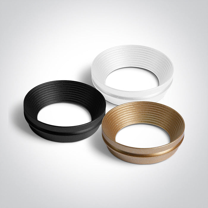 10107HA/W/V: 6,5W CCT Variable COB LED spot . Complete with Black, White & Brass reflectors.  Requires 700mA driver.  ..