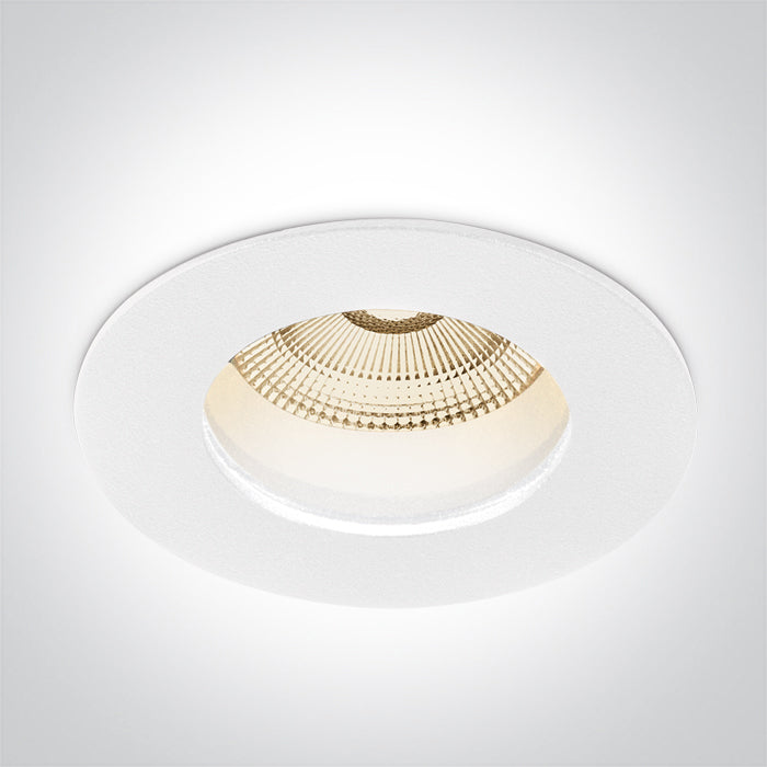 10107MD/W/V WHITE 6,5W CCTV IP65 230V DARK LIGHT