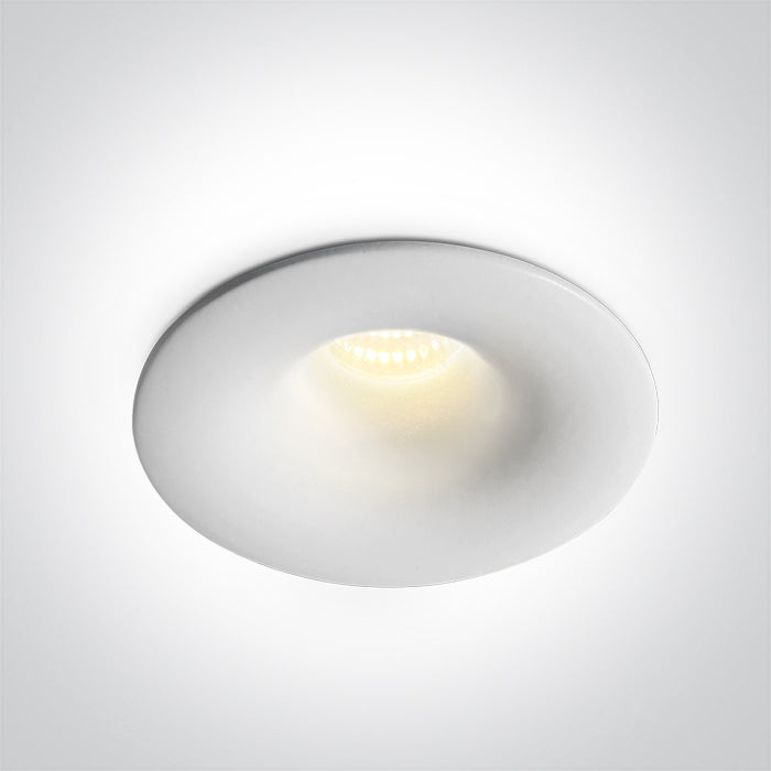 10107RA/W/V: 7W CCT Variable COB LED recessed spot IP20.  Complete with non-dimmable driver.  ..