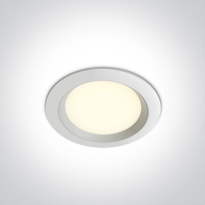 10107T/W/V: 7W CCT Variable LED recessed downlight, IP20.  Complete with non-dimmable driver. ..