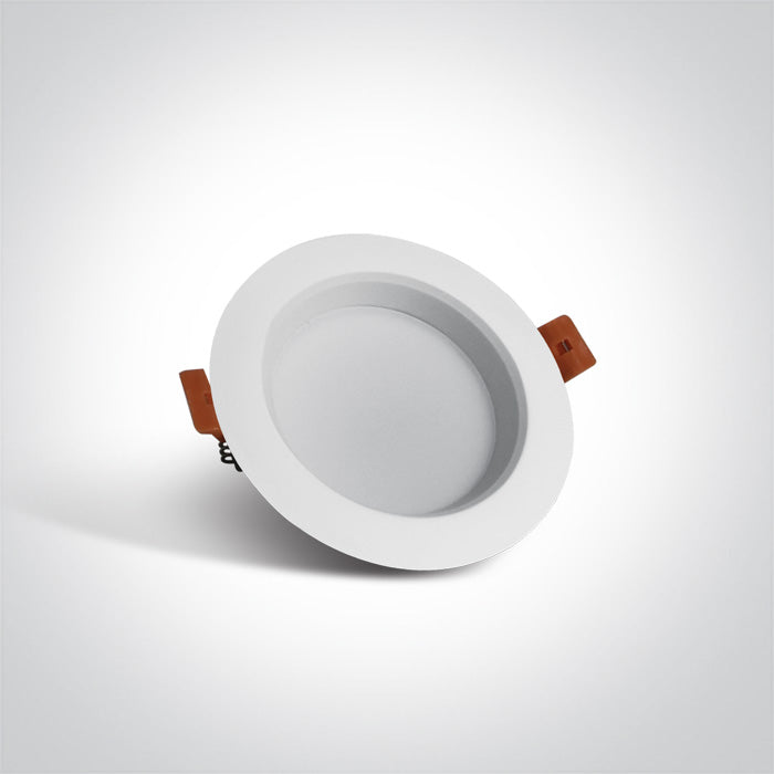 10107T/W/V: 7W CCT Variable LED recessed downlight, IP20.  Complete with non-dimmable driver. ..