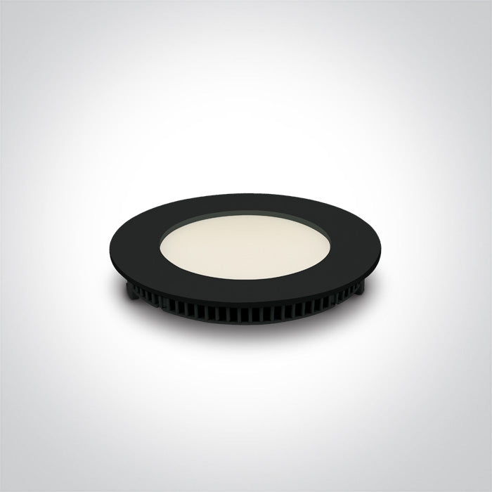 10108FA/B/C BLACK LED 8W CW IP40 230V