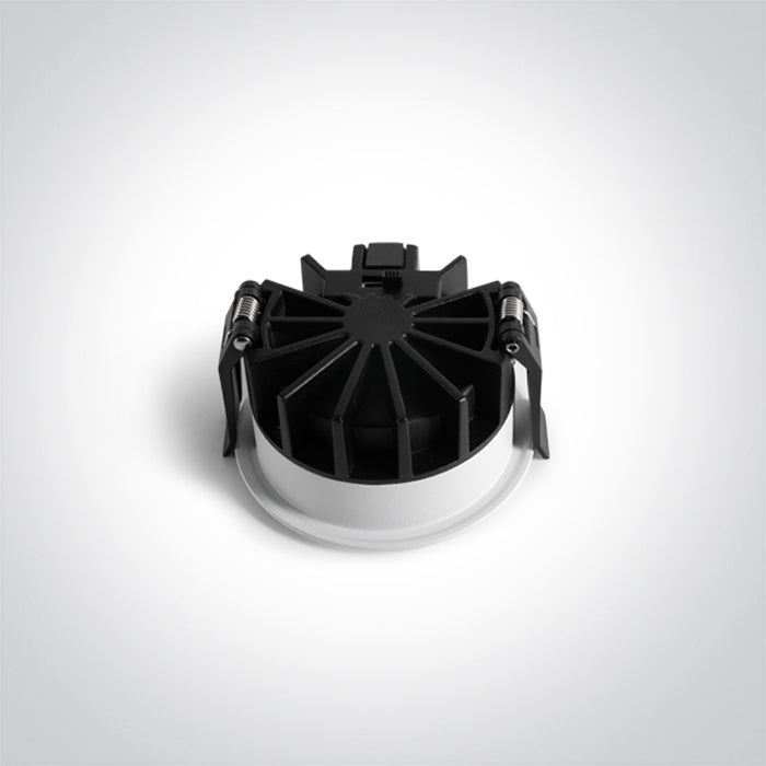 10110DH/W/V WHITE 10W CCTV HONEYCOMB IP20 230V DARK LIGHT