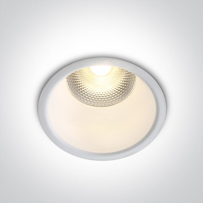 10110FD/W/V: 10W CCT Variable COB LED recessed spot, IP20.  Complete with non-dimmable driver.  ..