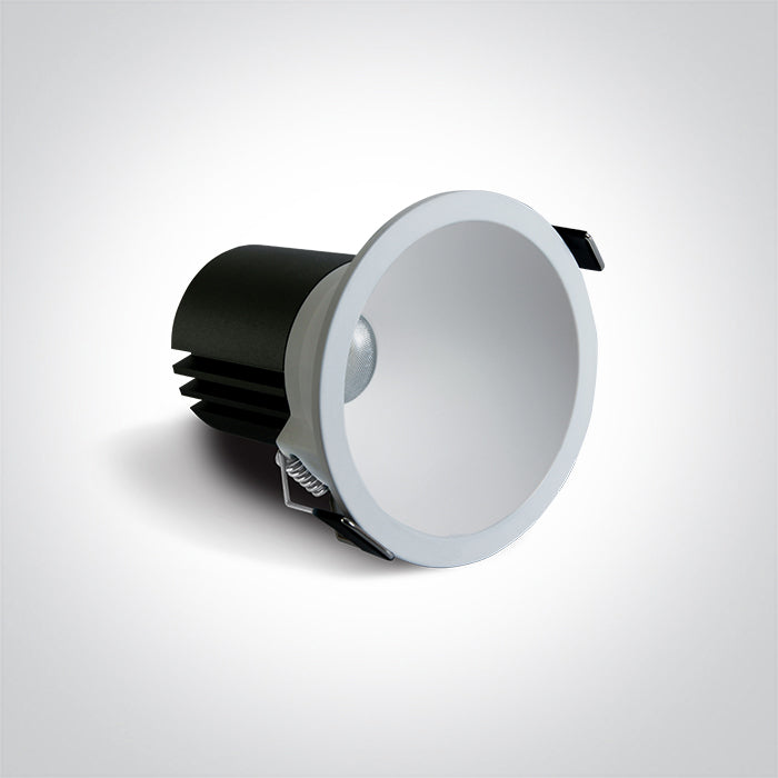10112D/W/V: 12W CCT Variable COB LED recessed spot, IP20.  Complete with non-dimmable driver.  ..