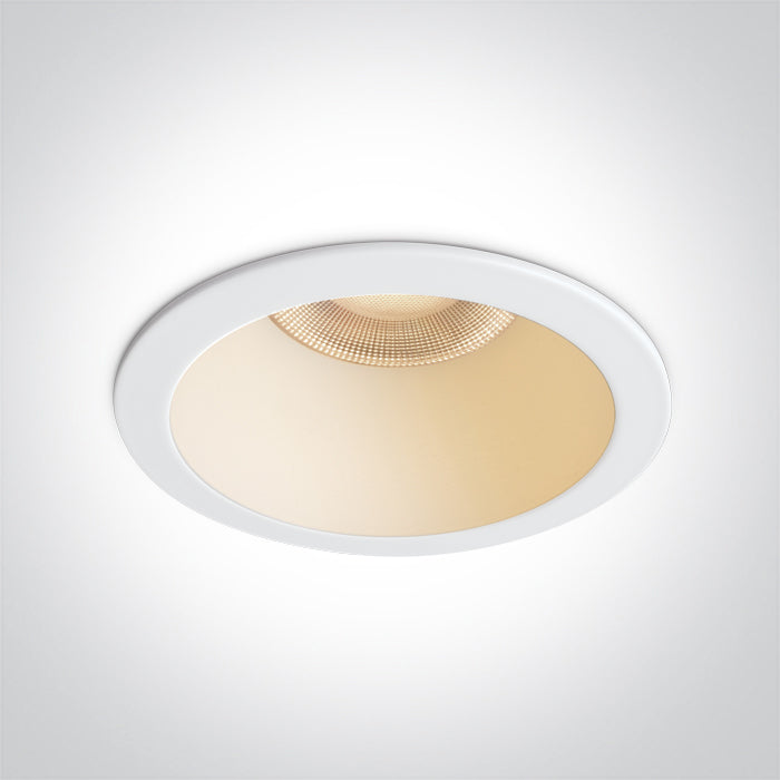 10112G/W/V WHITE 12W CCTV IP65 230V DARK LIGHT