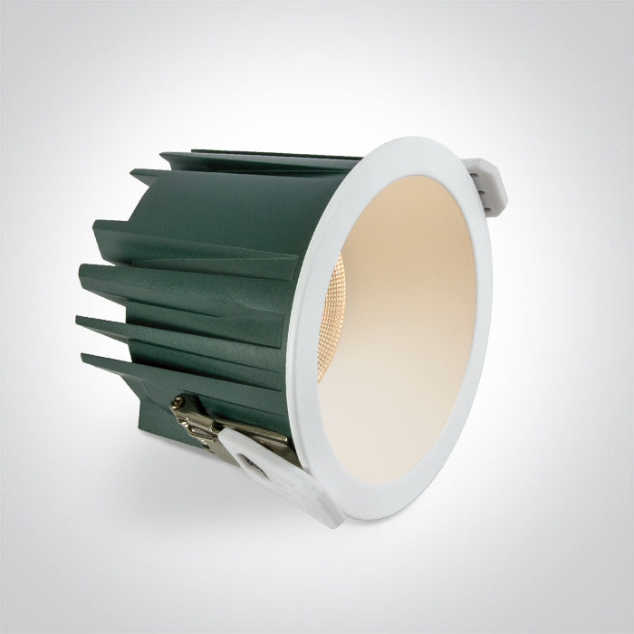 10112G/W/V WHITE 12W CCTV IP65 230V DARK LIGHT