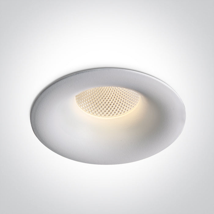 10112RA/W/V: 12W CCT Variable COB LED recessed spot.  Complete with non-dimmable driver.  .  .