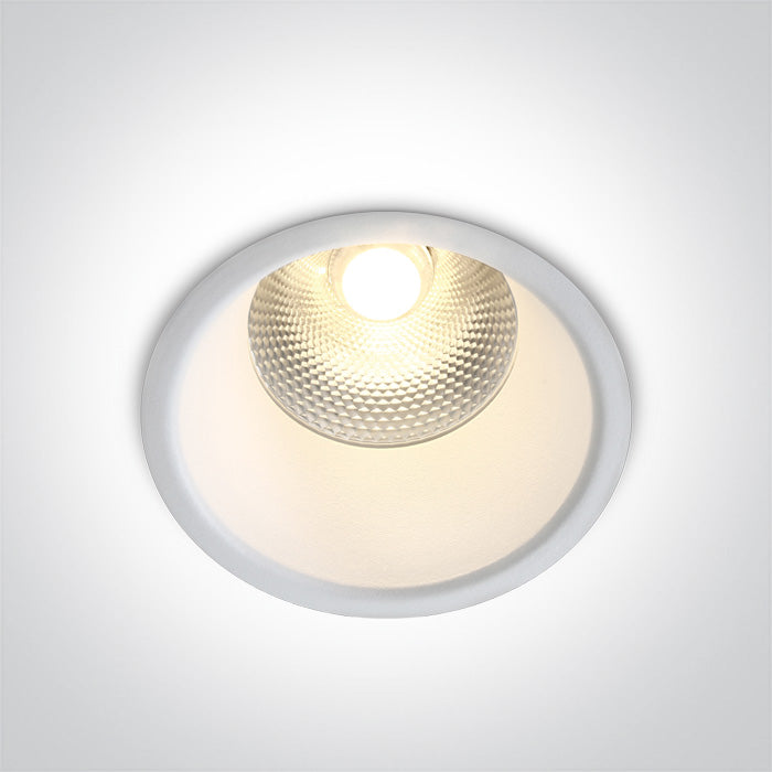 10115FD/W/V: 15W CCT Variable COB LED recessed spot, IP20.  Complete with non-dimmable driver.  ..