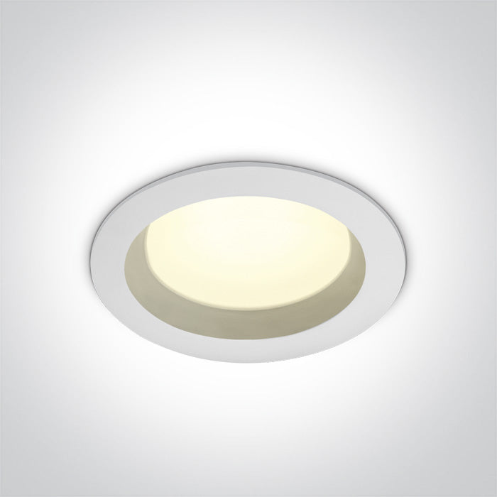 10118B/W/C WHITE LED 18W IP54 CW 230V