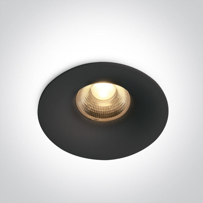 10118DX/B/V BLACK 18W CCTV IP20 230V DARK LIGHT