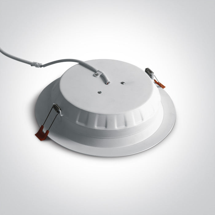 10124T/W/V: 24W CCT Variable LED recessed downlight, IP20.  Complete with non-dimmable driver. ..