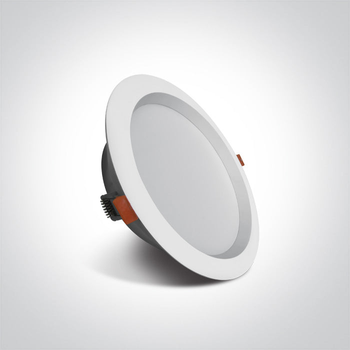 10124T/W/V: 24W CCT Variable LED recessed downlight, IP20.  Complete with non-dimmable driver. ..