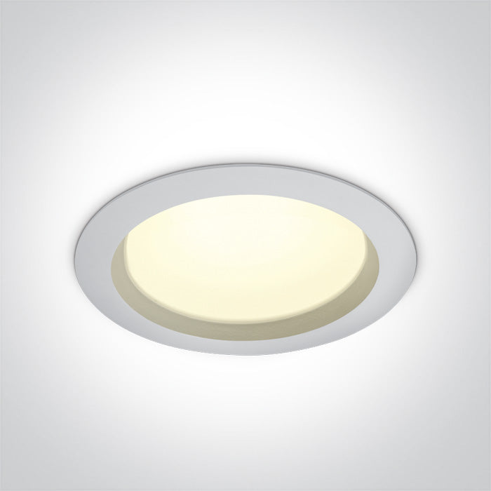 10125B/W/C WHITE 25W IP54 CW 230V