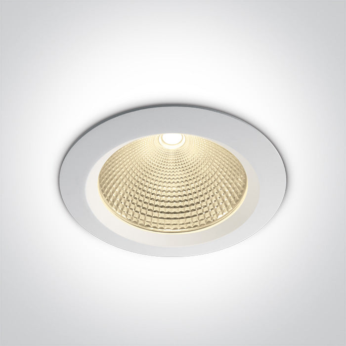 10130CA/W/W WHITE 30W WW IP20 60deg 230V