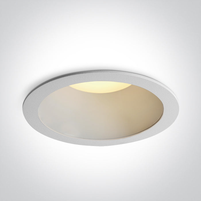 10140ED/W/V: 40W CCT Variable LED recessed downlight, IP20.   Complete with non-dimmable driver.   ..